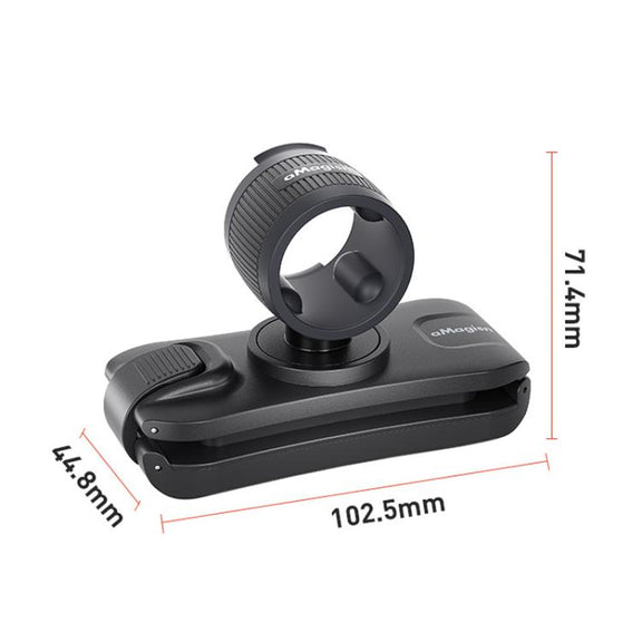 AMagisn Selfie Stick Hanger Action Camera Backpack Quick Attachment for Insta360 / DJI / GoPro(Black)