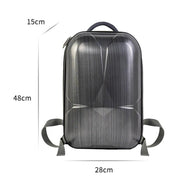 For DJI RS 4 Mini Large Capacity Water-resistant Handheld Stabilizer PC Hard Shell Backpack(Carbon Fiber)