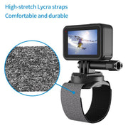TELESIN Sports Camera Wrist Strap Steering Wrist Mount Strap(Gray Black)