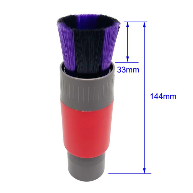 32mm Soft Brush+DC Connector Vacuum Cleaner Dusting Streak Free Soft Brush Replacement Accessory Set - free shipping - PMc TechLife - Order now!