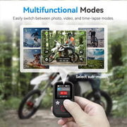 TELESIN T13 60m Sports Camera Wireless Bluetooth Remote Control For GoPro HERO13 Black /12 Black /11 Black /10 Black /9 Black /8 Black /Max(Black)