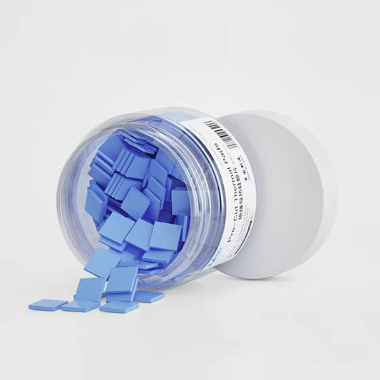 MaAnt DR-03 100pcs /Box Insulating Thermal Conductive Silicone Spacer CPU Thermal Spacer(Blue) - free shipping - PMC Jewellery - Order now!
