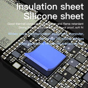 MaAnt DR-03 100pcs /Box Insulating Thermal Conductive Silicone Spacer CPU Thermal Spacer(Blue)
