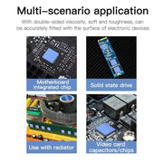 MaAnt DR-03 100pcs /Box Insulating Thermal Conductive Silicone Spacer CPU Thermal Spacer(Gray)