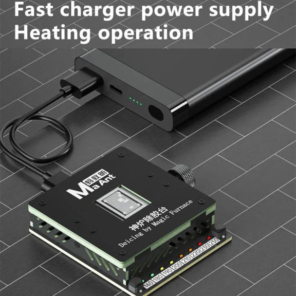 MaAnt SL-2 Cell Phone Fixed CPU Font IC Chip Heating Degumming Platform Repair Tool Fixture