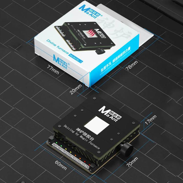 MaAnt SL-2 Cell Phone Fixed CPU Font IC Chip Heating Degumming Platform Repair Tool Fixture - free shipping - PMC TechLife - Order now!