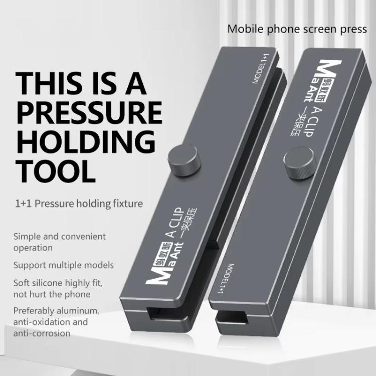 MaAnt 2 In 1 Mobile Phone Flat Panel Screen Fixed Pressure Holding Fixture - free shipping - PMC TechLife - Order now!