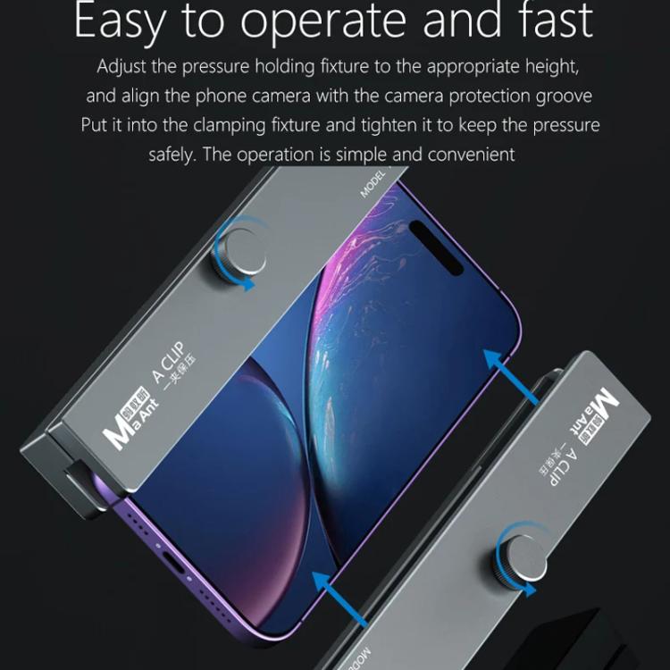 MaAnt 2 In 1 Mobile Phone Flat Panel Screen Fixed Pressure Holding Fixture - free shipping - PMC TechLife - Order now!