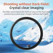 aMagisn Filter For DJI Action 5 Pro / 4 / 3, Spec: ND8+16+32+64
