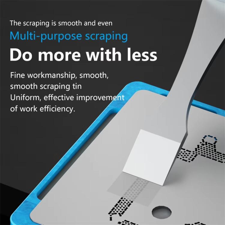MaAnt M-068 Cell Phone Repair Non-Magnetic Stainless Steel Scraper Removal Tablet Paste Stirring BGA Pry Bar Degumming Tool