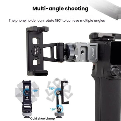 For DJI Ronin Series Stabilizer XILETU Quick Release NATO Clamp Cold Shoe Adapter - free shipping - PMC Jewellery - Order now!