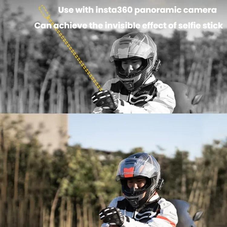 PGYTECH 96cm Aluminum Alloy Extended Sports Camera Selfie Stick(Black) - free shipping - PMC Jewellery - Order now!