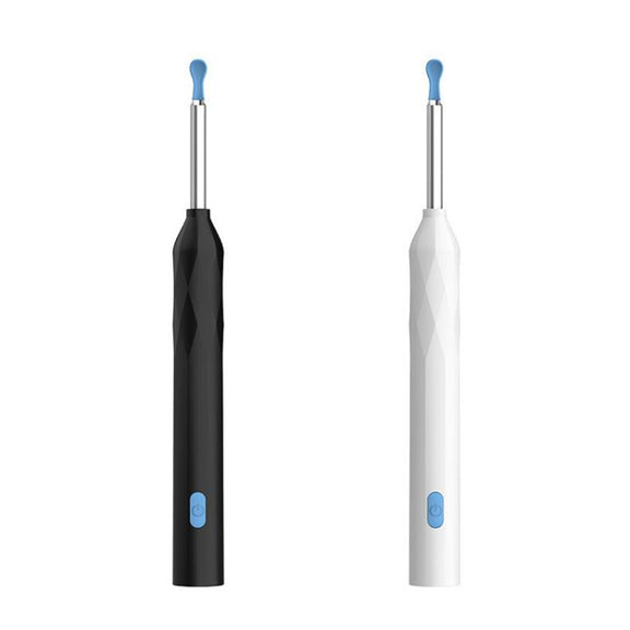 P3 LED Light WIFI Connection Smart Wireless Visual Ear Picker With APP(White)