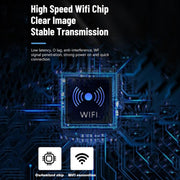 P3 LED Light WIFI Connection Smart Wireless Visual Ear Picker With APP(White)