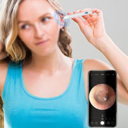 P3 LED Light WIFI Connection Smart Wireless Visual Ear Picker With APP(White)