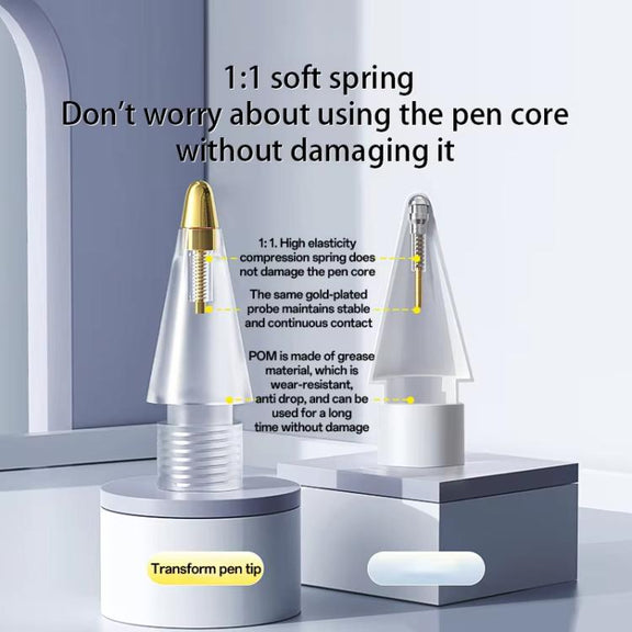 For Apple Pencil Pro / 2 / 1 Replacement Tips Stylus Nib, Spec: 3.5+Tapered+2.0+Steel Ball