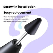 For Xiaomi Pad 6S Pro / Max 14 Focus Pen Replacement Tip Pencil Nibs, Spec: Needle Black