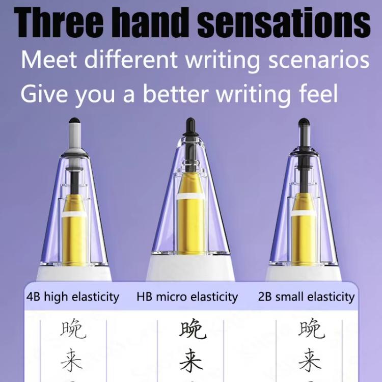 For Apple Pencil 2 / 1 Elastic Tip Soft Probe Silent Replacement Nib, Spec: 4B Transparent - free shipping - PMc TechLife - Order now!