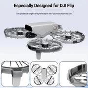 For DJI Flip RCSTQ Paddle Impact Protector Cushioning Anti-scratch and Anti-bump Ring(Gray)