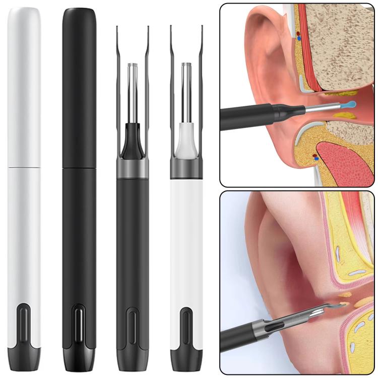 P5 Smart WIFI Connection Visible 10 Million Pixel HD Detachable Ear Spoon With APP(Black) - free shipping - PMC TechLife - Order now!