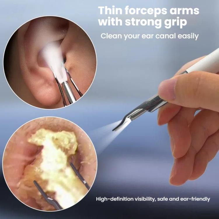 P5 Smart WIFI Connection Visible 10 Million Pixel HD Detachable Ear Spoon With APP(Black) - free shipping - PMC TechLife - Order now!