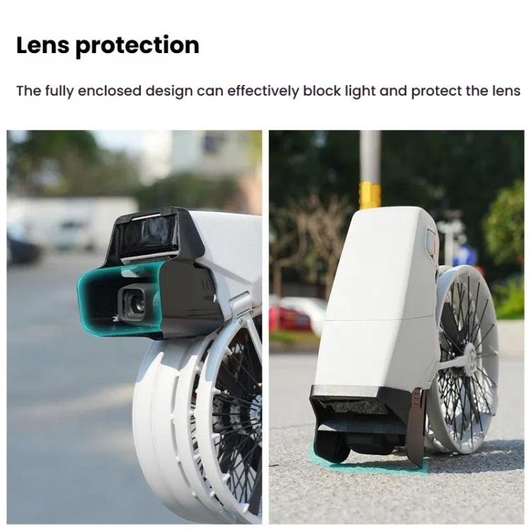 For DJI Flip RCSTQ Lens Hoods Dual Purpose Lens Cover(Lens Protection+Blackout)