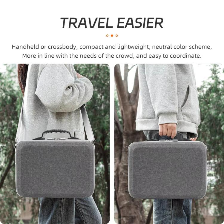 For DJI Flip XFJI Smooth Fly Portable Storage Bag Handheld Shoulder Bag(Gray) - free shipping - PMC Jewellery - Order now!