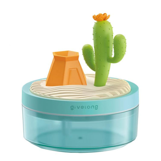 Givelong Mini Portable Landscape Humidifier Plant Pot Hydrator Mister USB Car Spray Aromatherapy Diffuser(Cactus) - free shipping - PMC Jewellery - Order now!