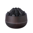 Simulated Charcoal Fire Ambient Night Light Humidifier USB Large Mist Flame Humidifier(Dark Wood Grain) - free shipping - PMC TechLife - Order now!
