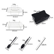 20 In 1 Air Fryer Accessories Set Airfryer Mold Liner Reusable Oven Grill Baking Rack