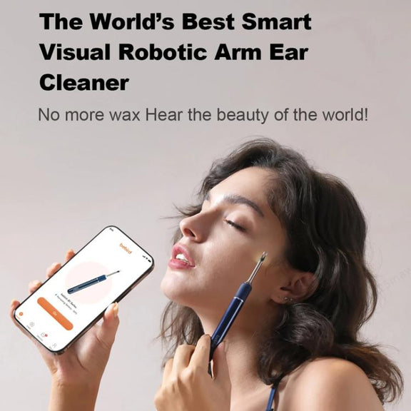 Bebird Note5 Pro Visual Ear Scoop Ear Picking Tool Cleaning Set(Arctic Blue)