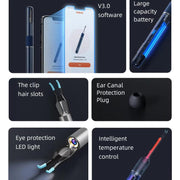 Bebird Note5 Pro Visual Ear Scoop Ear Picking Tool Cleaning Set(Arctic Blue)