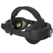For Meta Quest 3 / 3S Adjustable Headband No Face Pressure VR Head Strap Accessories(Black)