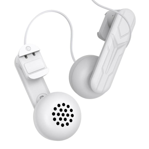 For Meta Quest 2 / 3 Independent Headphones Headband High Sound Speaker VR Accessory(White)