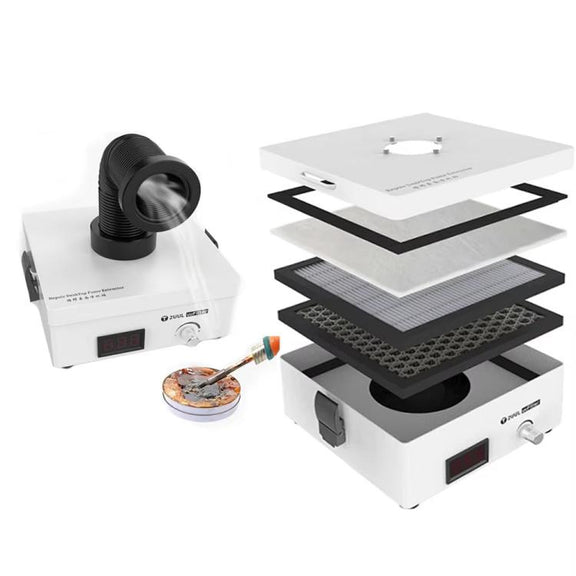 3pcs / Set 2UUL Desktop Smoking Apparatus Phone Repair Purification Station Filter Cartridge Accessories