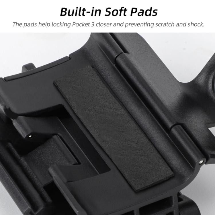 For DJI Osmo Pocket 3 Sunnylife OP3-ZJ761 Magnetic Stand Base Angle Adjustable Multi-functional Desktop Stand Accessories(Black) - free shipping - PMC TechLife - Order now!