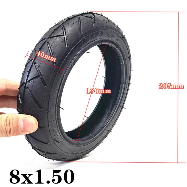 8 inch Electrical Scooter / Wheelchair Scooter / Stroller Thickened Wear-Resistant Pneumatic Tire Accessories, Style: Inner Tire - Accessories & Parts by PMc TechLife | Online Shopping South Africa | PMc TechLife | Buy Now Pay Later Mobicred