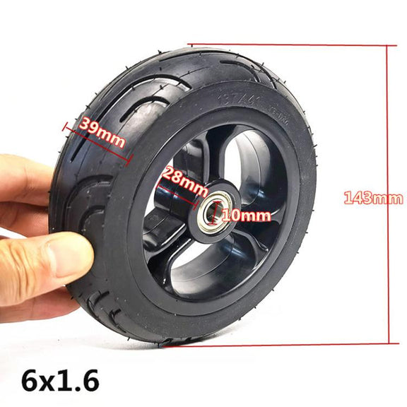 Electrical Scooter / Robot / Construction Vehicle Modified Tire Accessories, Style: 6 x 1.6 8mm