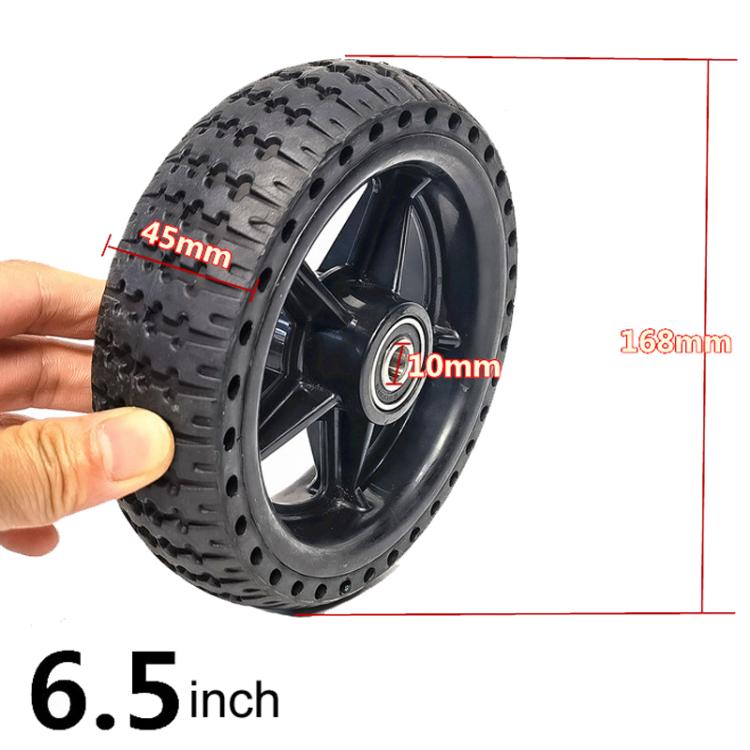 Electrical Scooter / Robot / Construction Vehicle Modified Tire Accessories, Style: 6.5inch Honeycomb 10mm