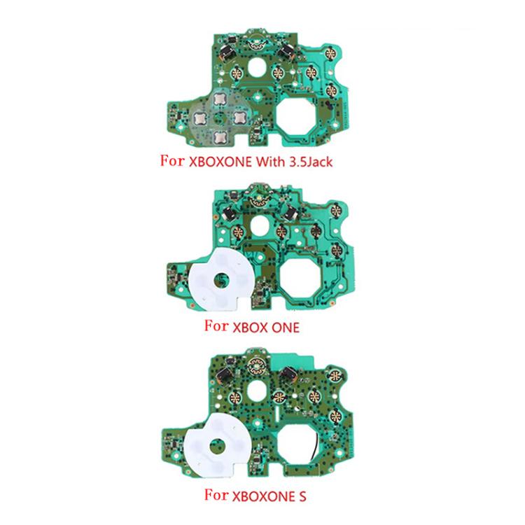 For XBOX One With 3.5Jack Gamepad Power Supply Panel Controller Key Circuit Board Sub Panel Repair Part
