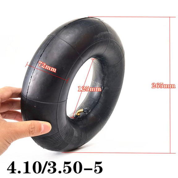 4.00-5 Electrical Bike 12inch Elderly Scooter Pneumatic Tire Accessories, Style: Inner And Outer Tire