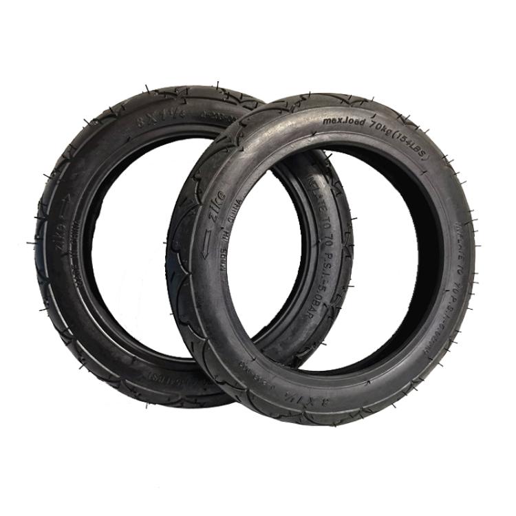 200 X 45 8 Inch Electrical Scooter Tires 8 X 1 1/4 Stroller Tire Accessories, Style: Outer Tire