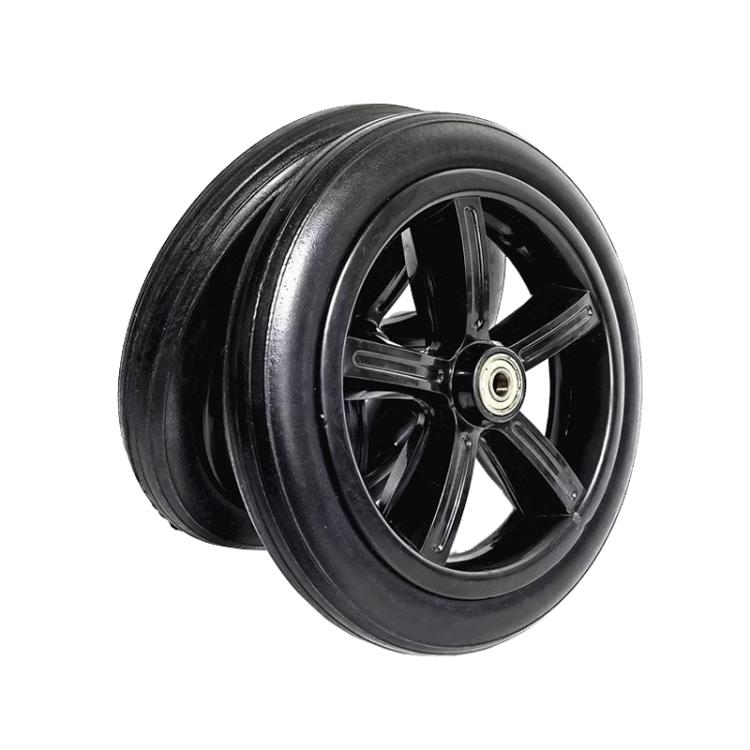 200 X 45 8 Inch Electrical Scooter Tires 8 X 1 1/4 Stroller Tire Accessories, Style: 8mm Solid Tire Whole Wheel