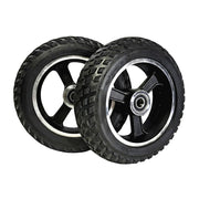 10mm 6inch Electrical Scooter Trolley Wheel 6 x 2 Solid Tires Whole Aluminum Wheels