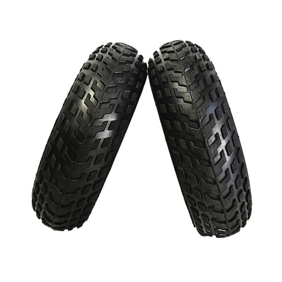 10mm 6inch Electrical Scooter Trolley Wheel 6 x 2 Solid Tires Whole Aluminum Wheels