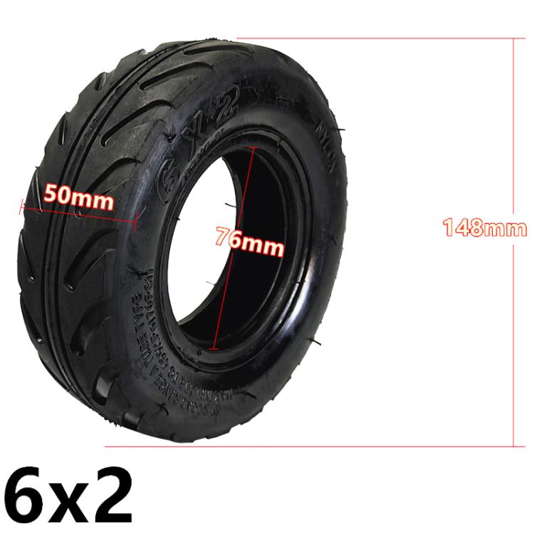 6 x 2 Thickened 6 inch Electrical Scooter Tire Accessories, Style: Outer Tire - free shipping - PMc TechLife - Order now!
