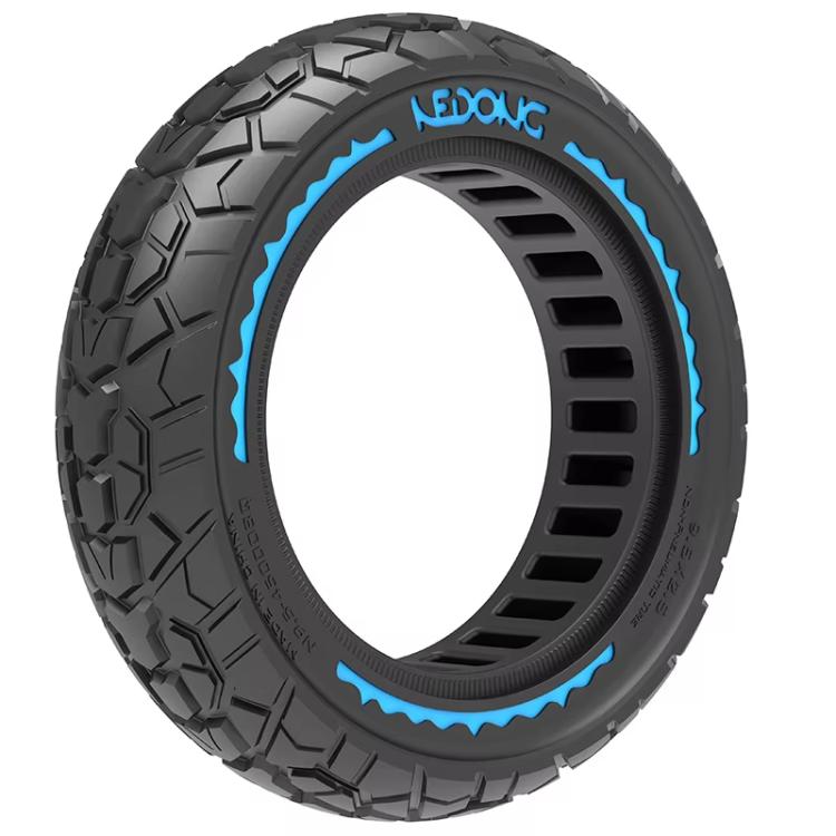 9.5 Inch Electrical Scooter Pneumatic Free Tires 9.5 x 2.50 Off-Road Skeleton Solid Tire, Color: Blue - free shipping - PMc TechLife - Order now!