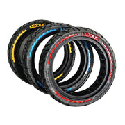9.5 Inch Electrical Scooter Pneumatic Free Tires 9.5 x 2.50 Off-Road Skeleton Solid Tire, Color: Yellow