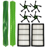 For iRobot Roomba S9 S9+ Vacuum Cleaner Main Brush Side Brush Filter Kit Set 1