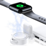 For Apple Watch 1/2/3/4/5/6/7/8/9/10/SE Magnetic Wireless Charger Mini Portable Smart Charger(Black)